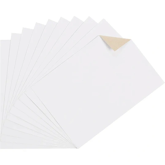 Картон белый  10л ,А4, Живая природа, немелованный