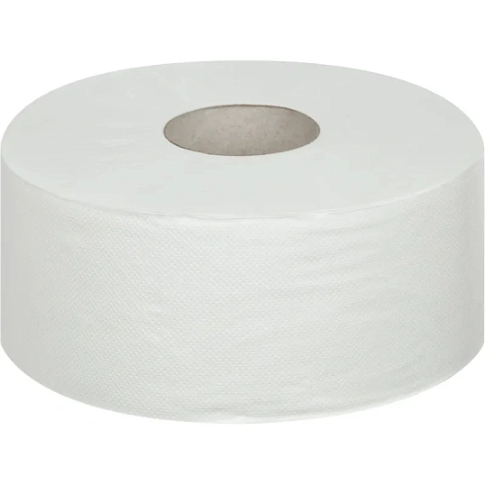 Бумага туалетная д/дисп Luscan Prof Optima 1сл бел цел 350м 6рул/уп