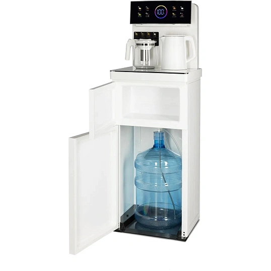 Кулер Ecotronic TB25-LNR white с чайным столиком Тиабар