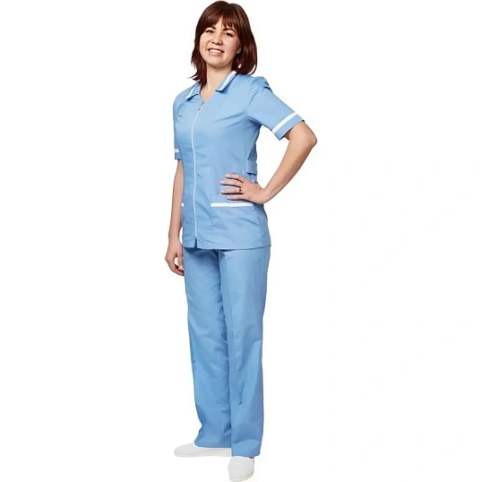 Костюм для медицинского персонала м09-КБР серо-голуб (р.44-46) 170-176