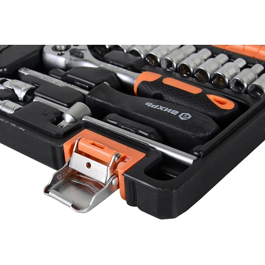 Набор инструмента Вихрь 1/4, CrV, пластик. кейс 29 предм (73/6/7/1)