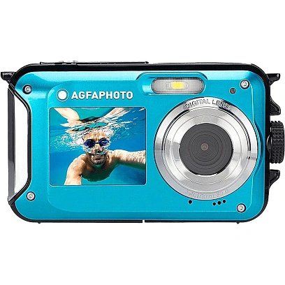 Фотоаппарат AgfaPhoto Realishot WP8000 Blue, водонепр., 2 дисплея