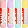 Клей-карандаш 20г Kores Pastel ассорти:розовый, желтый, фиолетовый ,мятный