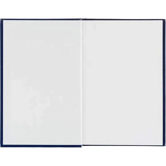 Ежедневник недатированный синий бумвинил,128х200,128л, Attache Economy