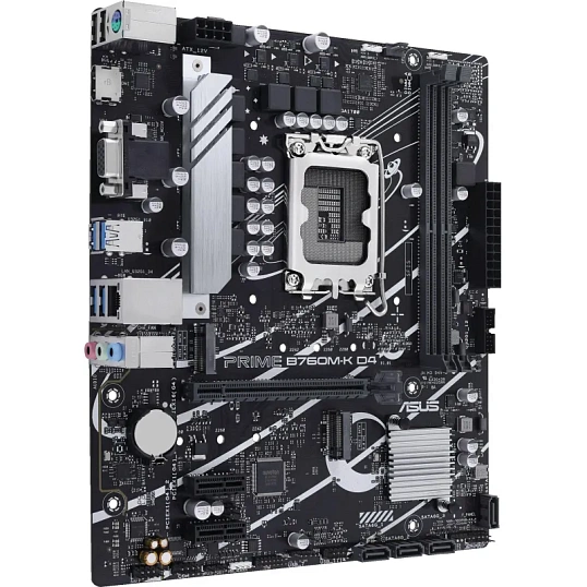 Материнская плата ASUS PRIME B760M-K D4,LGA1700,2xDDR4