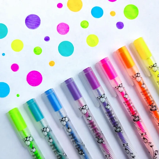 Набор гелевых ручек SKETCH&ART Uni Write.NEON 0,8мм 8цв 20-0307