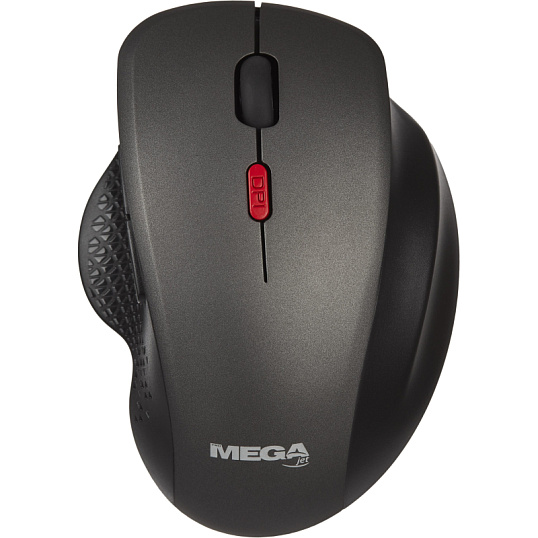 Мышь компьютерная черная/серая, 1000-1600DPi, 2.4Ггц BT-JWM-005/E-WM1961