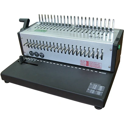 Брошюровщик Bulros S-20 электрич. пласт.пруж 20л/410л А4