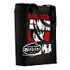Сумка для покупок шоппер Black Manga Anime 34х36 см, 16-004-02/34