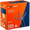 Кабель BigTech BT-CECR-013 CCA UTP 4 пары, кат.5e AWG24 PVC 305м сер