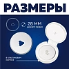 Лезвие для ножей раскройных запасное TOPFORT 28мм,сталь SK5,3шт/уп