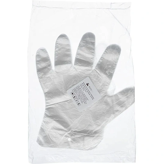 Перчатки одноразовые полиэт.н/о прозрач р-р унив.5000пар/тр.уп,ПС