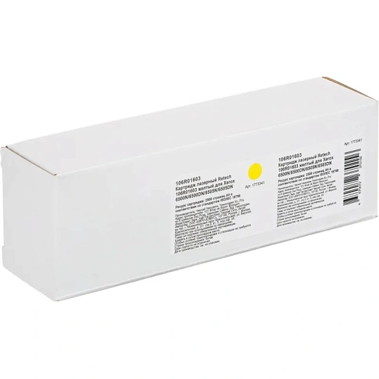 Картридж лазерный Retech 106R01603 жел. для Xerox 6500N/6500DN/6505N/6505DN