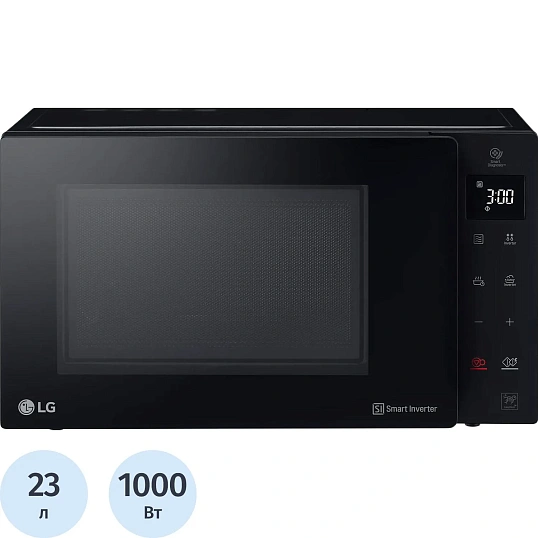Микроволновая печь LG MW23R35GIB, 23л. Соло. Инвертор. Черн
