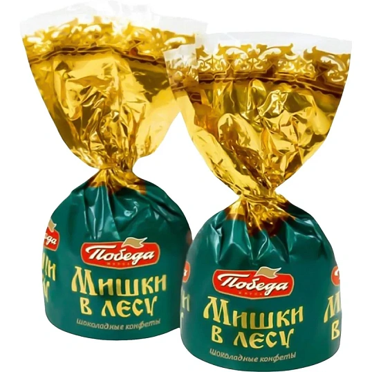Конфеты шоколадные Мишки в лесу, 200г
