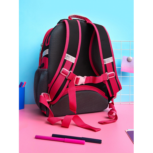 Ранец Комус Класс Stright Casual Самая , 2 отд, эргоном. Спинка