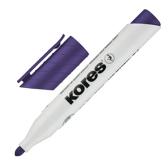 Набор маркеров для белых досок KORES 3мм 6шт/уп 20802