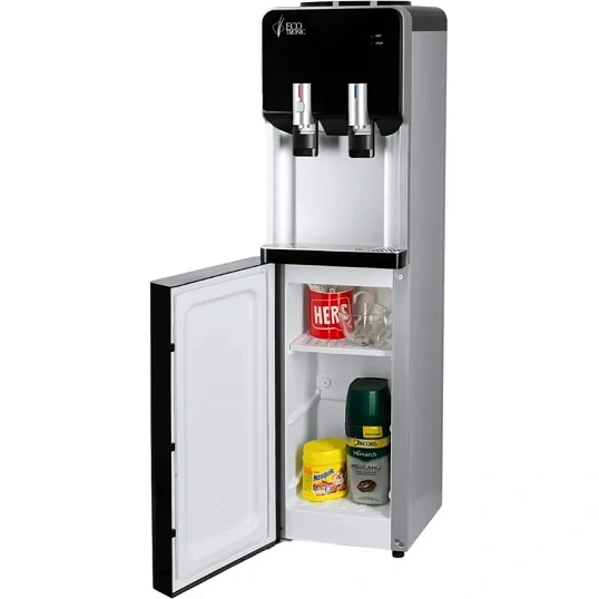 Кулер напольный ECOTRONIC M40-LCE black-silver со шкафчиком