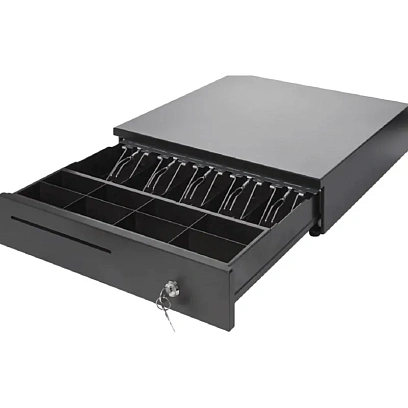 Денежный ящик PayTor HT-410P электромеханический (распайка Epson) черный