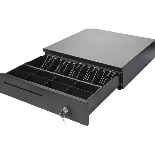 Денежный ящик PayTor HT-410P электромеханический (распайка Epson) черный
