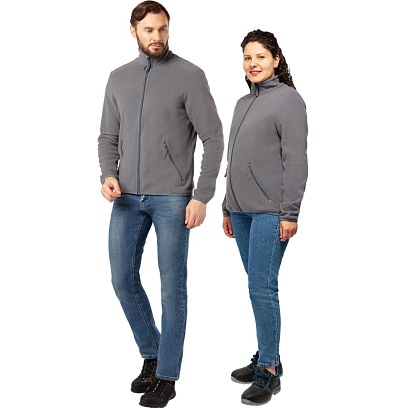 Толстовка флис цв. серый (260гр.) р. 60-62/170-176