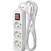 Удлинитель сетевой ФОТОН 16-33ЕS, 3м, 3 р, 16А, с выкл., с заземл., Белый