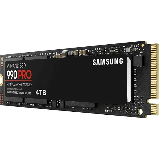 SSD накопитель Samsung 990 PRO(MZ-V9P4T0BW)4Tb M.2 PCI-E NVMe 2.0 Gen 4.0x4