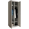 Шкаф для одежды металлический MZ_Шкаф ТМ 12-60 600х500х1830