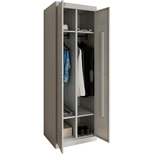 Шкаф для одежды металлический MZ_Шкаф ТМ 12-60 600х500х1830