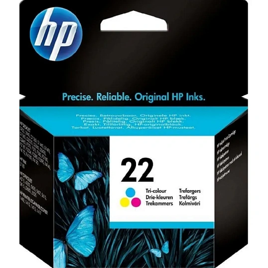 Картридж струйный HP 22 C9352AE цв. для DJ F370/F380/F2180/F4180