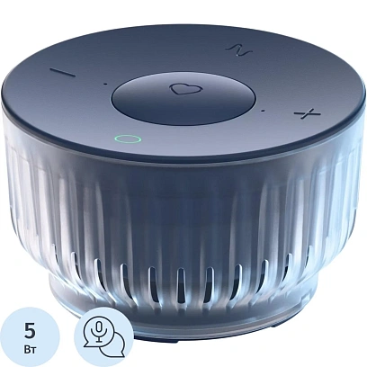 Умная колонка SberBoom Mini 2, титановый синий (SBDV-00250B)