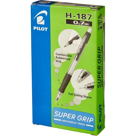 Карандаш механический PILOT H-187 0,7мм черный Япония