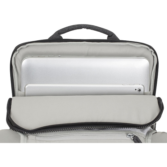 Рюкзак для ноутбука RIVACASE 8861 black mélange 15.6/4