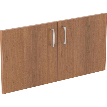 Двери Easy One ЛДСП (2шт.) (908846) орех new В390 16