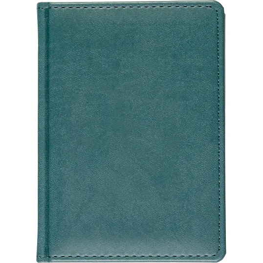 Ежедневник недатированный бирюзовый,А6,110х155мм,176л,ATTACHE Сиам