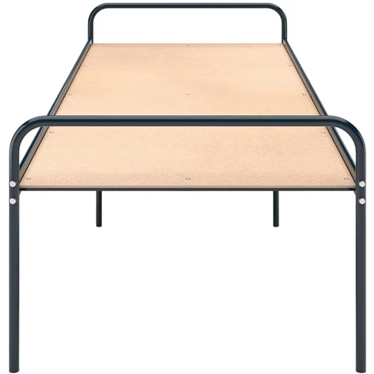 Кровать MET_Комус Мебель на м/к 80х190 антрацит