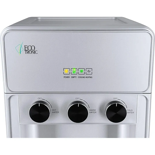 Кулер Ecotronic K42-LXE full silver, напольный