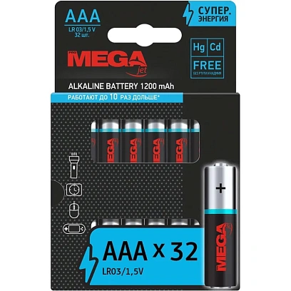 Батарейка Promega AAA/LR03 уп/32шт      