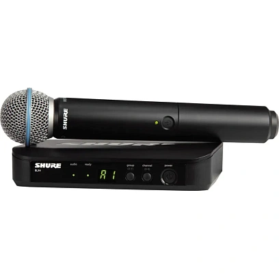 Радиосистема Shure BLX24E/B58-M17, 1-каналь,с капсюлем динамич мкф BETA 58