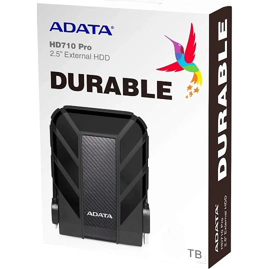 Портативный HDD A-DATA HD710 Pro, 1TB 2,5,USB 3.1 (AHD710P-1TU31-CBK)