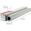Бумага широкоформатная InkJet 914ммх45м 90г д.50,8