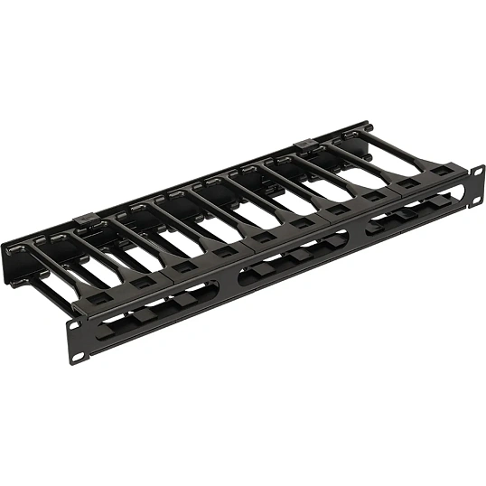 Кабельный органайзер 19 LANMASTER LAN-ORG-PF/S-1U