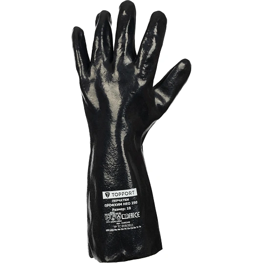 Перчатки TOPFORT от пов. темп. КЩС МБС с неопр. покр. Профхим НЕО250 р. 10