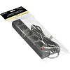 Сетевой фильтр ExeGate SP-5-10B 5р/10м, 10А/2,2кВт, черный(EX279181RUS)