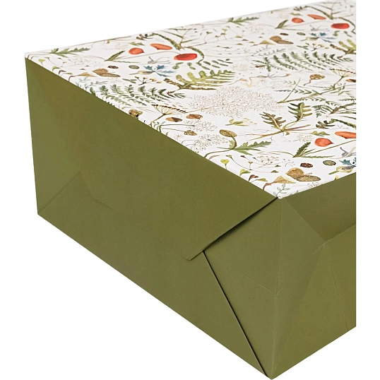 Пакет для подарков PREMIUM FLORA.ЛУГОВЫЕ ТРАВЫ, L, 26x32.4x13см, 2-852/06