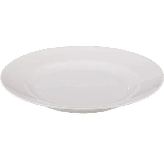 Тарелка десертная 170мм фарфор белая (4С0289)