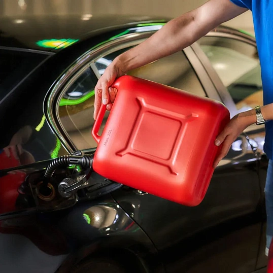 Канистра Classic для ГСМ и техн жидкостей, пластиковая, 20л REXANT 80-0203