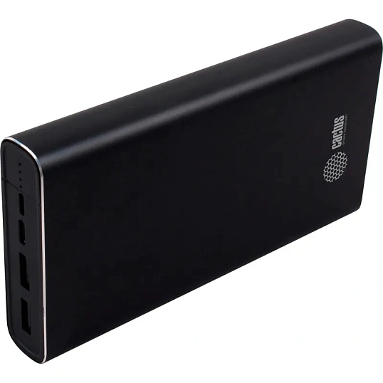 Внешний аккумулятор Cactus CS-PBFSIT-20000 20000mAh 2.1A 2xUSB черный