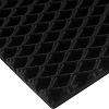 Коврик входной универсальный ромб 680х830мм черный