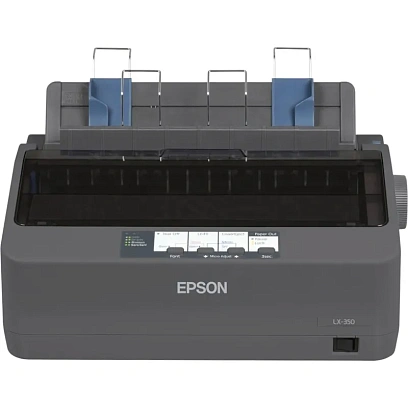 Принтер Epson LX-350 (C11CC24031/ C11CC24032) A4, 9 игл, 260/312 cps